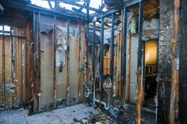 Professional Fire Damage Removal technician working in Pottsgrove, PA
